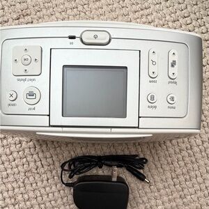 HP Invent Photosmart 385 Go Go Photo Printer with 7 Packs of Photo Paper